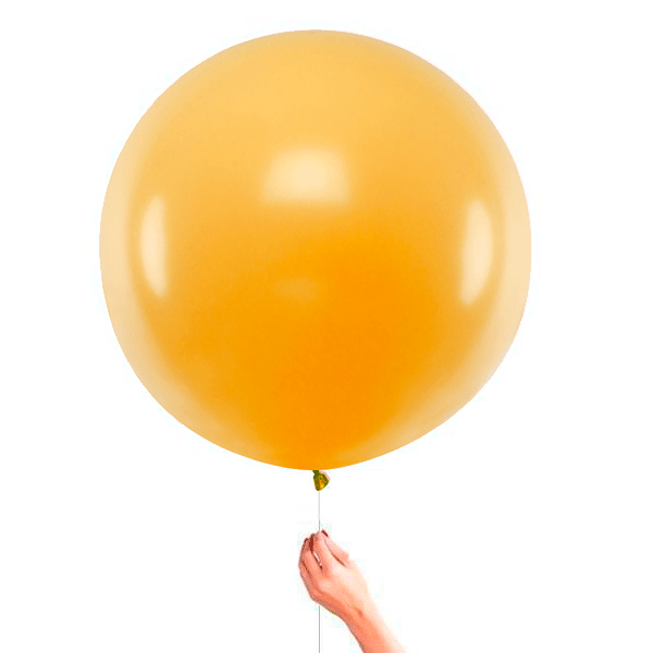 Latex balloon XL satin gold