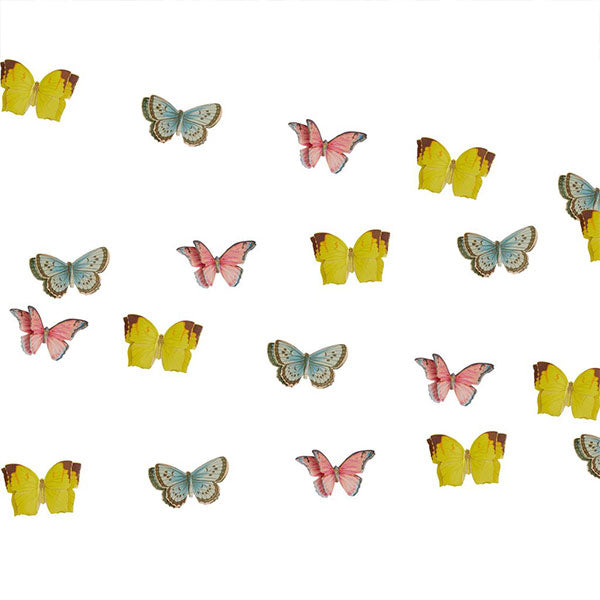 Grinalda de mini borboletas Conto de fadas