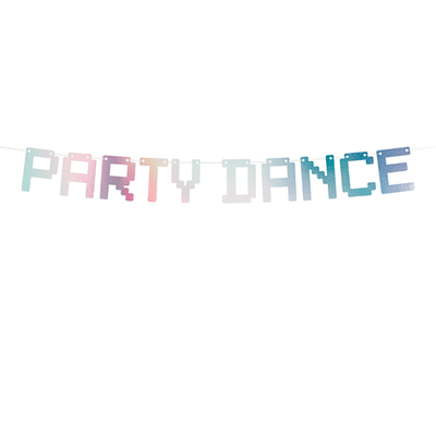Iridescent Party Dance Garland