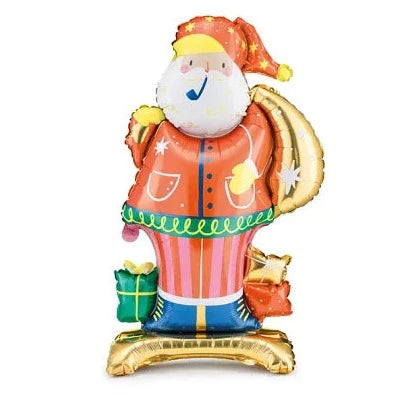 Foil balloon standing Santa