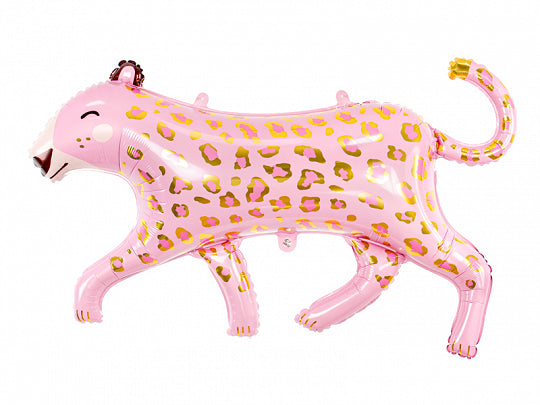 Balão leopardo rosa XL