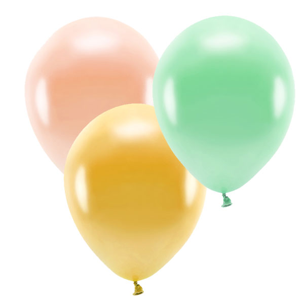 Mix globos colores Chic ECO/ 10 uds.