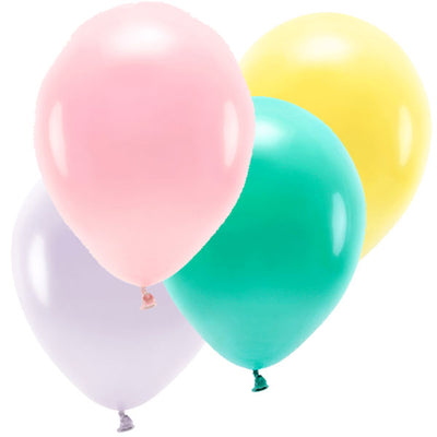 Mix colored balloons Candy ECO/ 10 units.