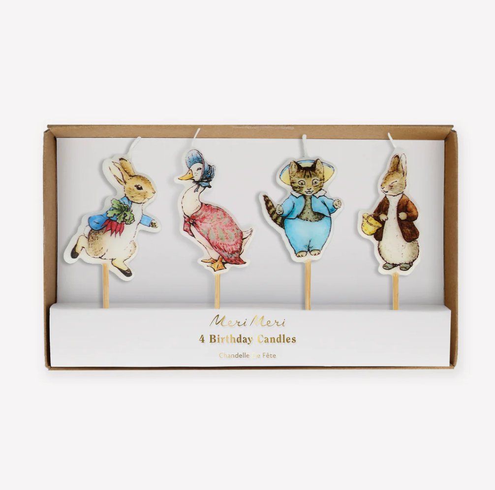 Peter Rabbit and Friends Candles