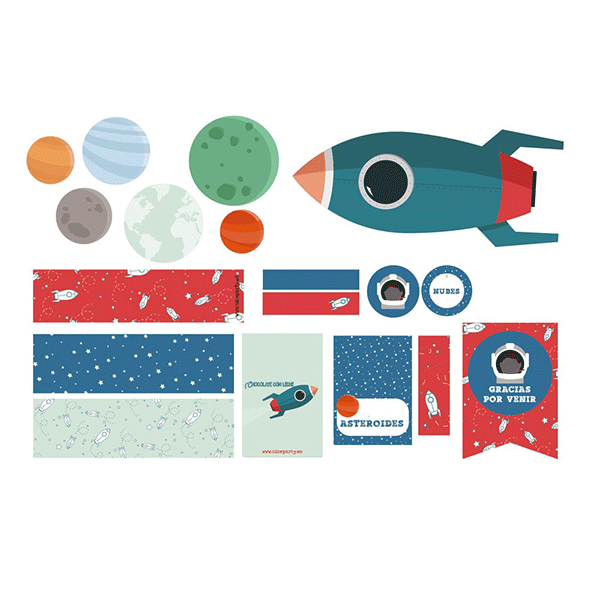 Space printable pack