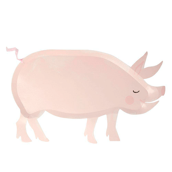 Pig plate / 12 units