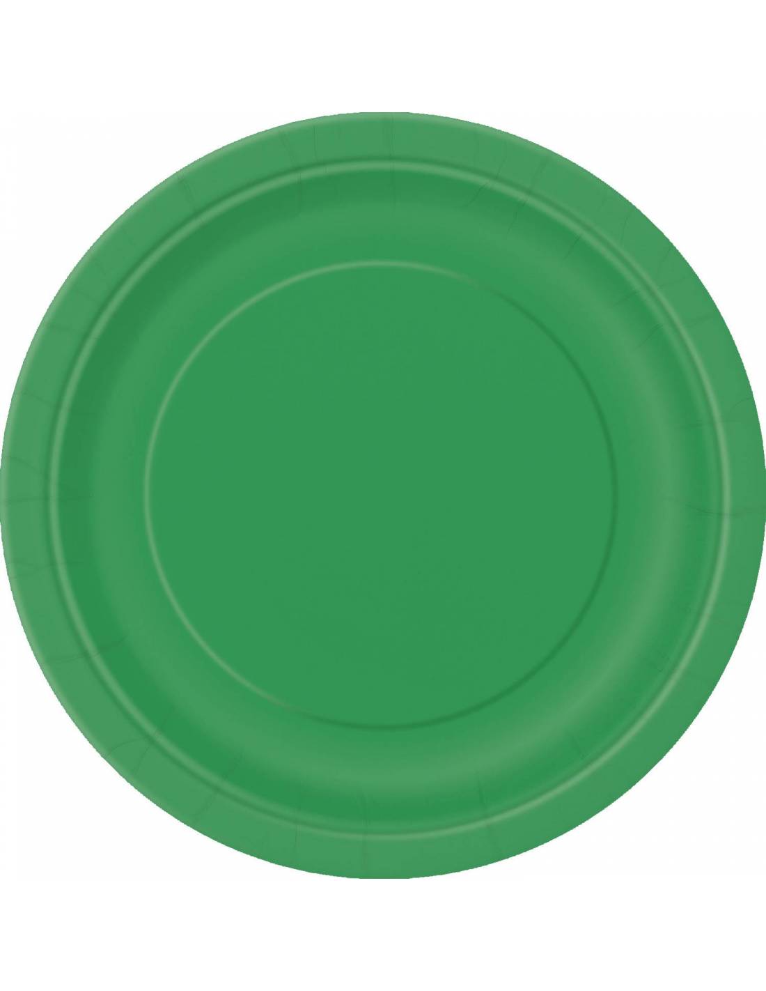 Eco emerald green basic plate