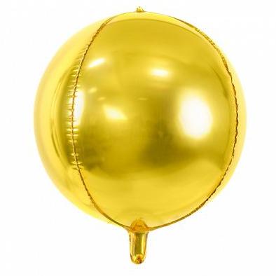 Gold Orbit Globe