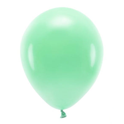 Balões ECO mint pastel mate / 10 pcs.