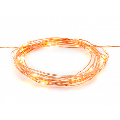 Warm Led light wire / 2 mts.